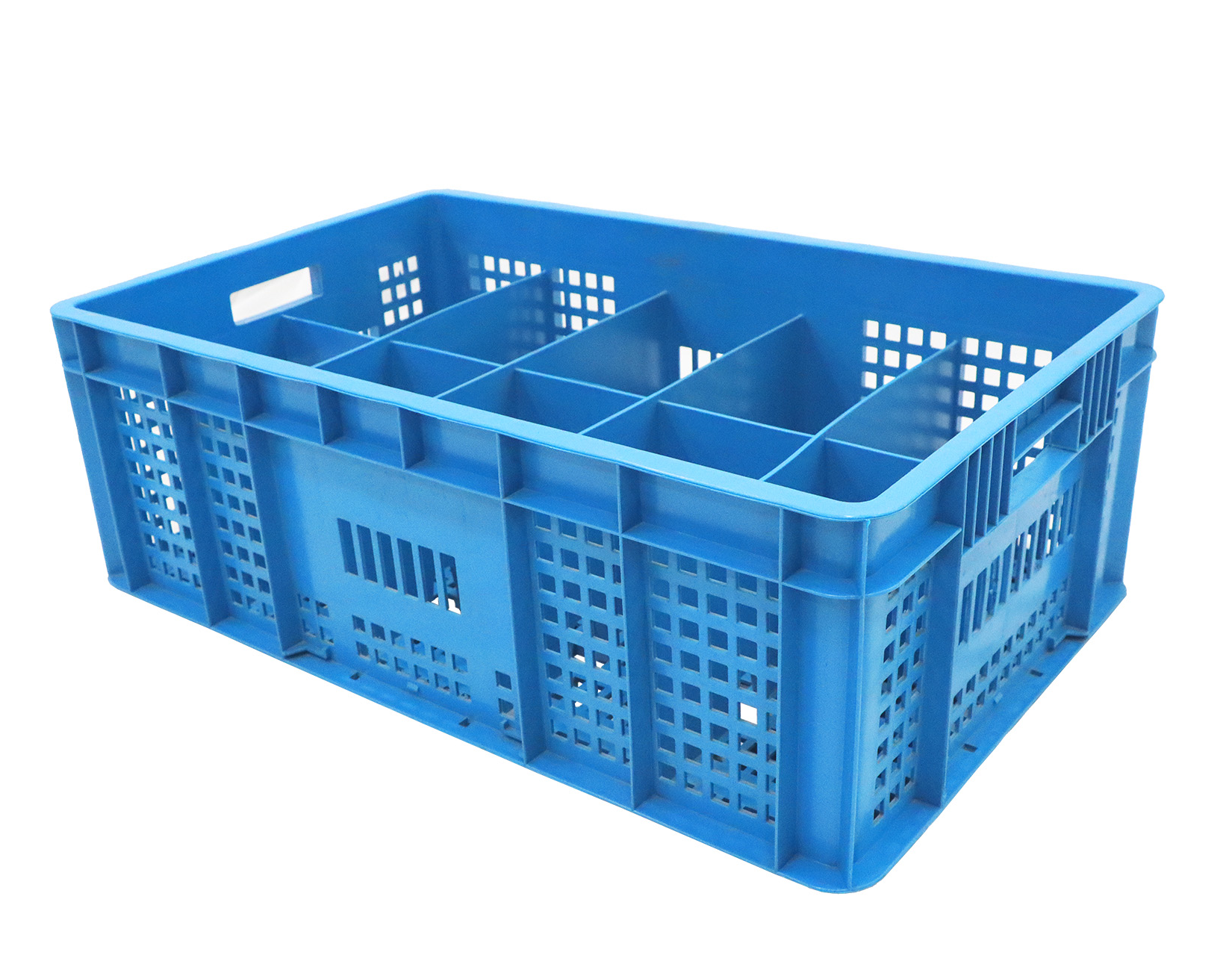 Plastic box with 10 compartments